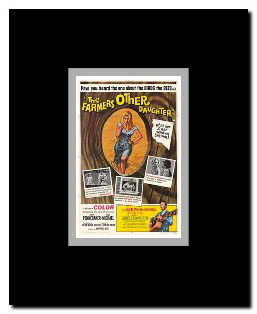 Farmer's Other Daughter Framed Movie Poster