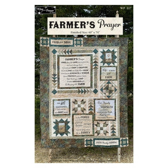 Farmer's Prayer Quilt Pattern