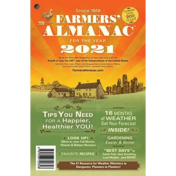 Pre-Owned Farmers' Almanac 2021 Paperback