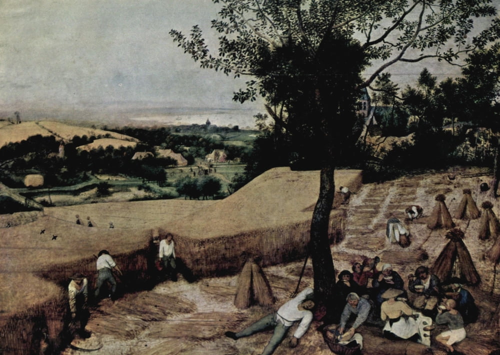 Farmers Canvas Art - Pieter Bruegel (18 x 24)