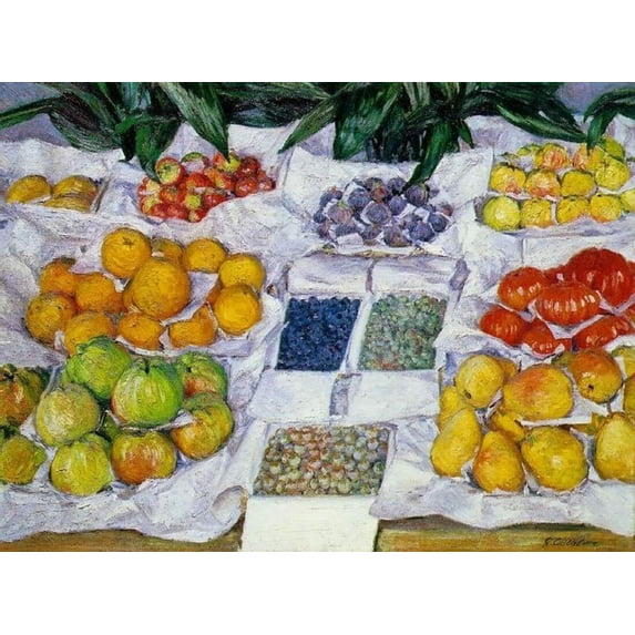 Farmers Market - CANVAS OR FINE PRINT WALL ART PRINT