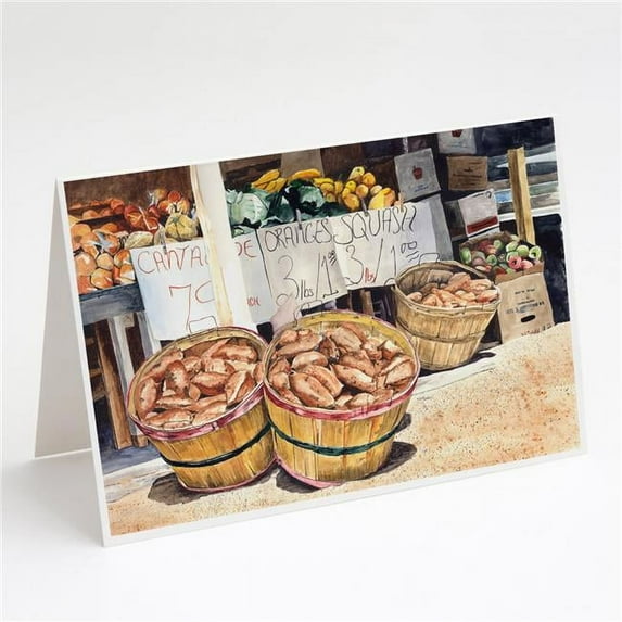 Farmers Market Greeting Cards & Envelopes - Pack of 8