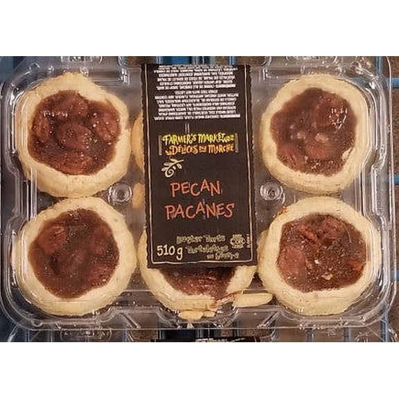 Farmers Market Pecan Butter Tarts, 510g/18oz., 6ct
