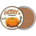 thumbnail image 1 of Farmers Market Pumpkins Novelty Circle Coaster Set of 4 3.5" Coaster (Sets of 4) (CC), 1 of 1