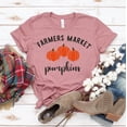 thumbnail image 1 of Farmers Market T-shirt Farmer Tee Country Top Autumn Gift Pumpkins Shirt Women's Harvest Tshirt Farm Support Shirts, 1 of 3
