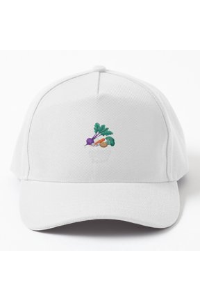 Farmers Market Vegetables Baseball Cap, Buy Local Fresh Produce Graphic Design, Classic Hat