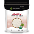 Farmers Way 48oz Organic White Rice Flour