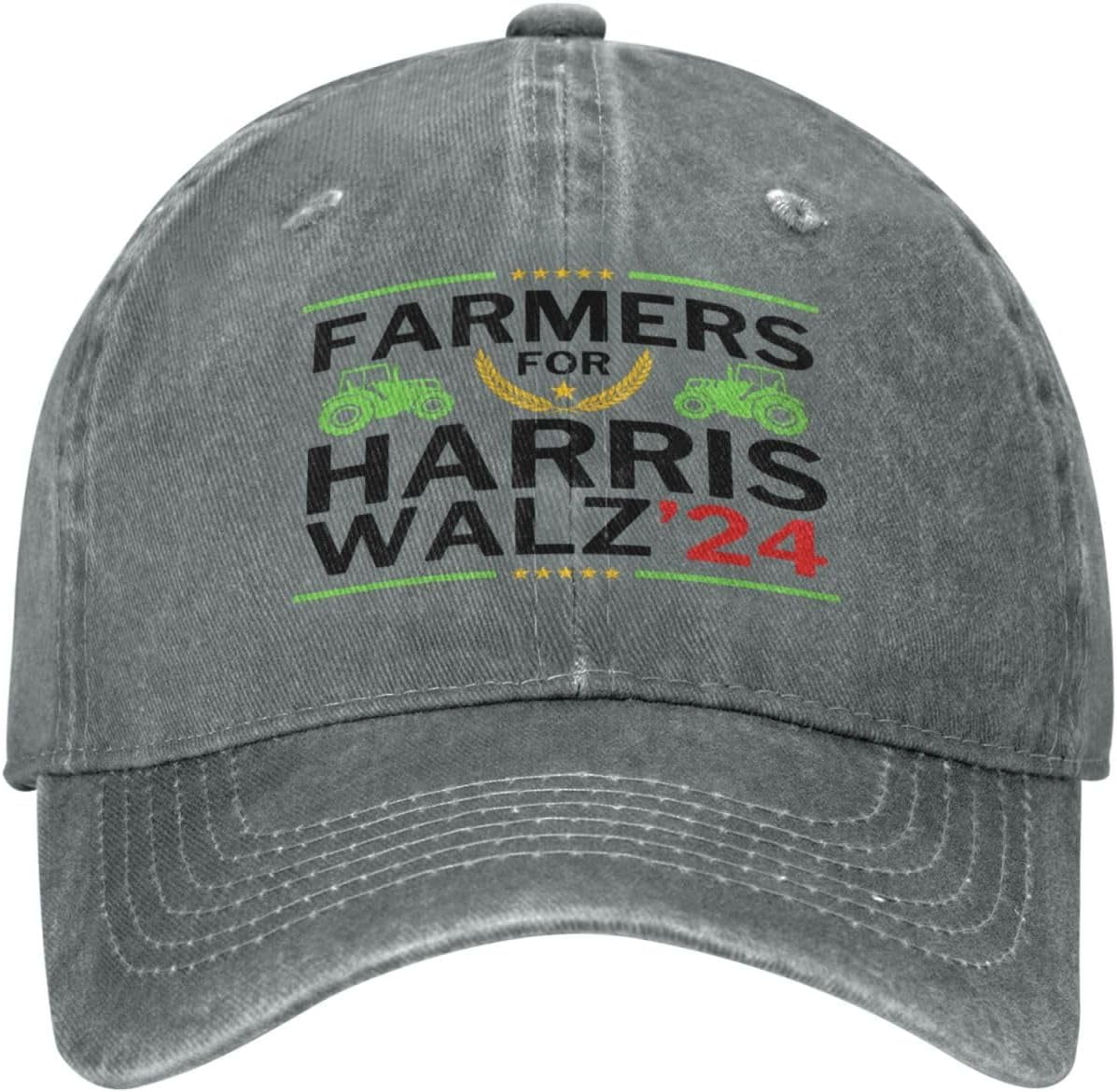 Farmers for Harris Waltz 2025 Hat Farmers for Kamala Harris Tim Walz