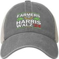 Farmers for Harris Waltz 2024 Trucker Hat Farmers for Kamala Harris Tim