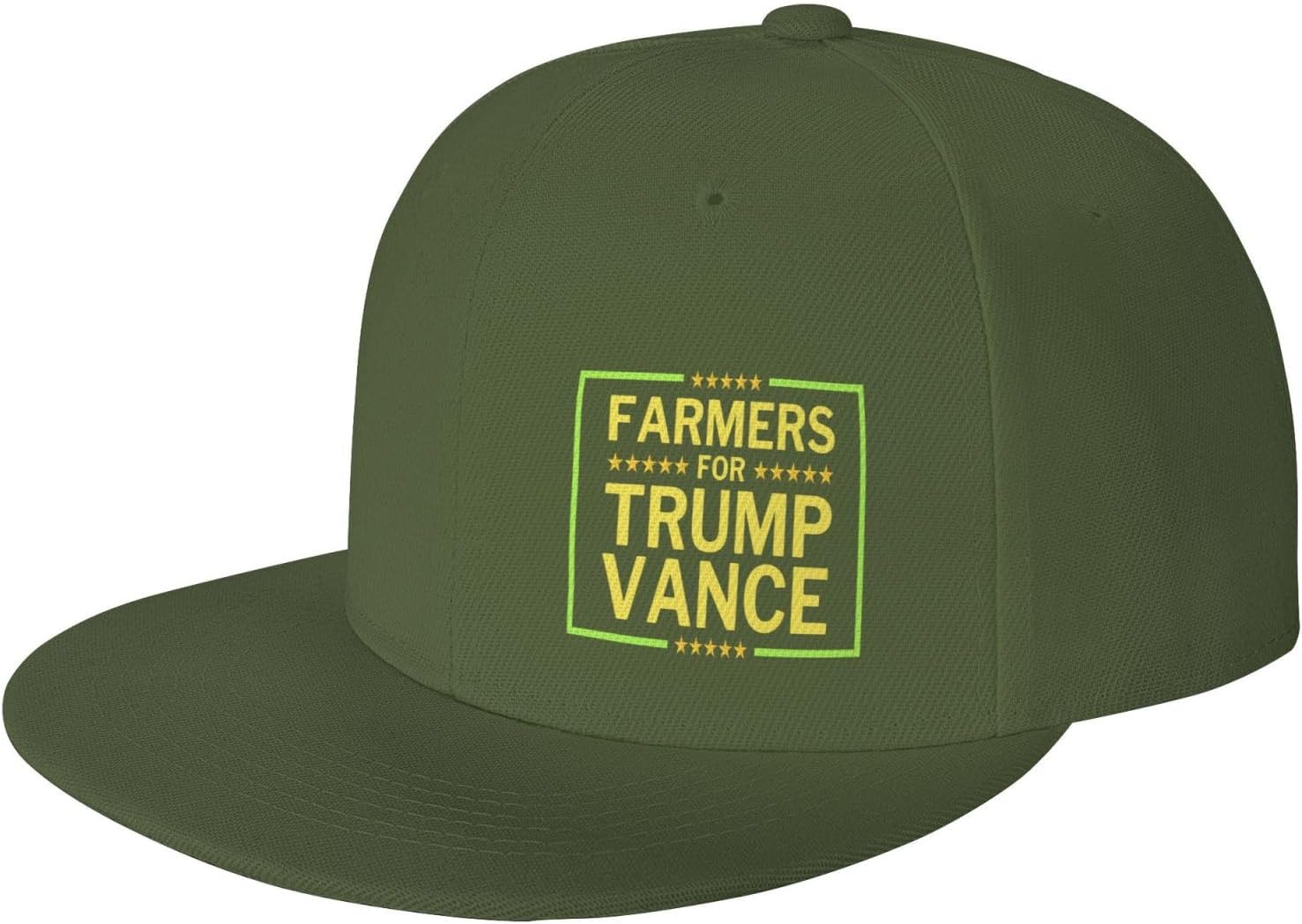 Farmers for Trump Vance 2024 Flat Bill Brim President 45 47 Trump