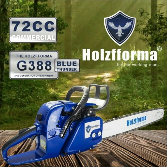 Farmertec Blue Thunder 20” 72cc 2-Cycle Gas Powered Chainsaw