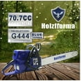 thumbnail image 1 of Farmertec Blue Thunder G444 71cc 2-Cycle Gas Powered Chainsaw, 1 of 1