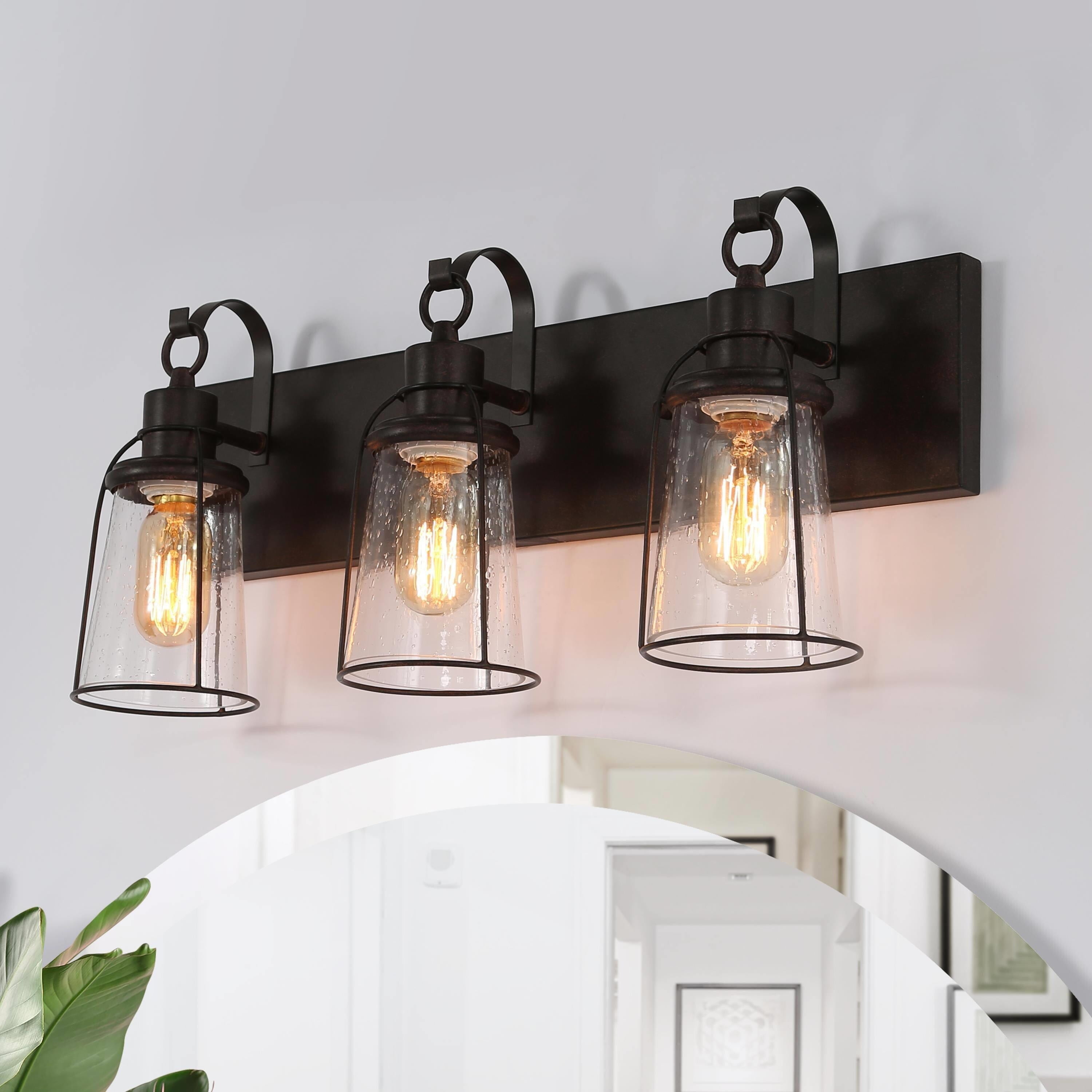 Bronze vanity cheap lights