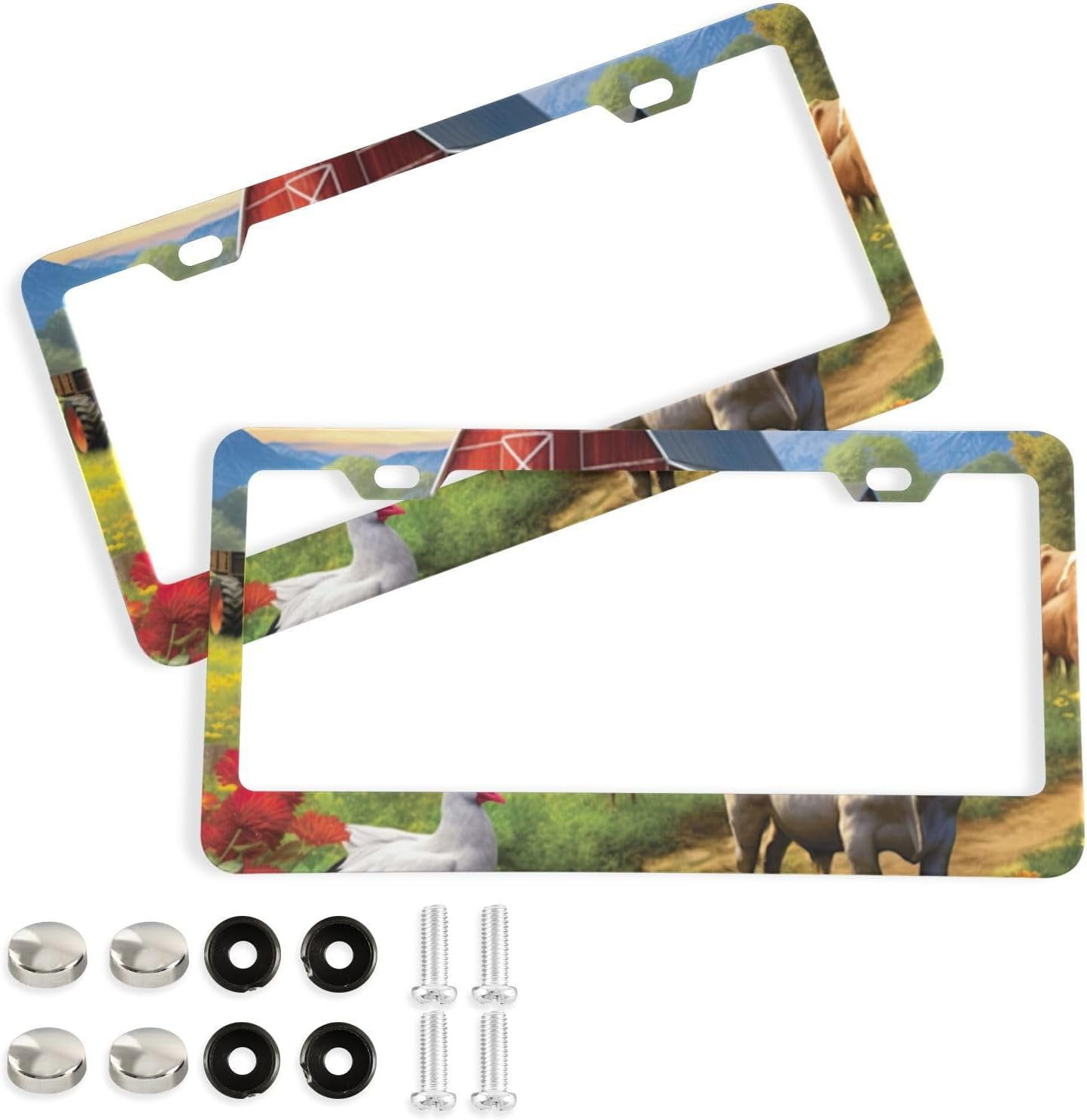I Love My Westie Dog License Plate Frame - Metal Tag Holder For Car, SUV, Or Truck 3 thumbnail image