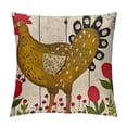 thumbnail image 1 of Farmhouse Animals Throw Pillow Covers with Funny Quotes Lawn Cases Inch Set of Linen Cushion Cover for Outdoor Couch Two, 1 of 5