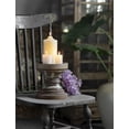 thumbnail image 1 of Farmhouse Antique Candle Holder for Pillar Candle, Brown, 6.7" x 6.7" x 7.1", 1 of 7