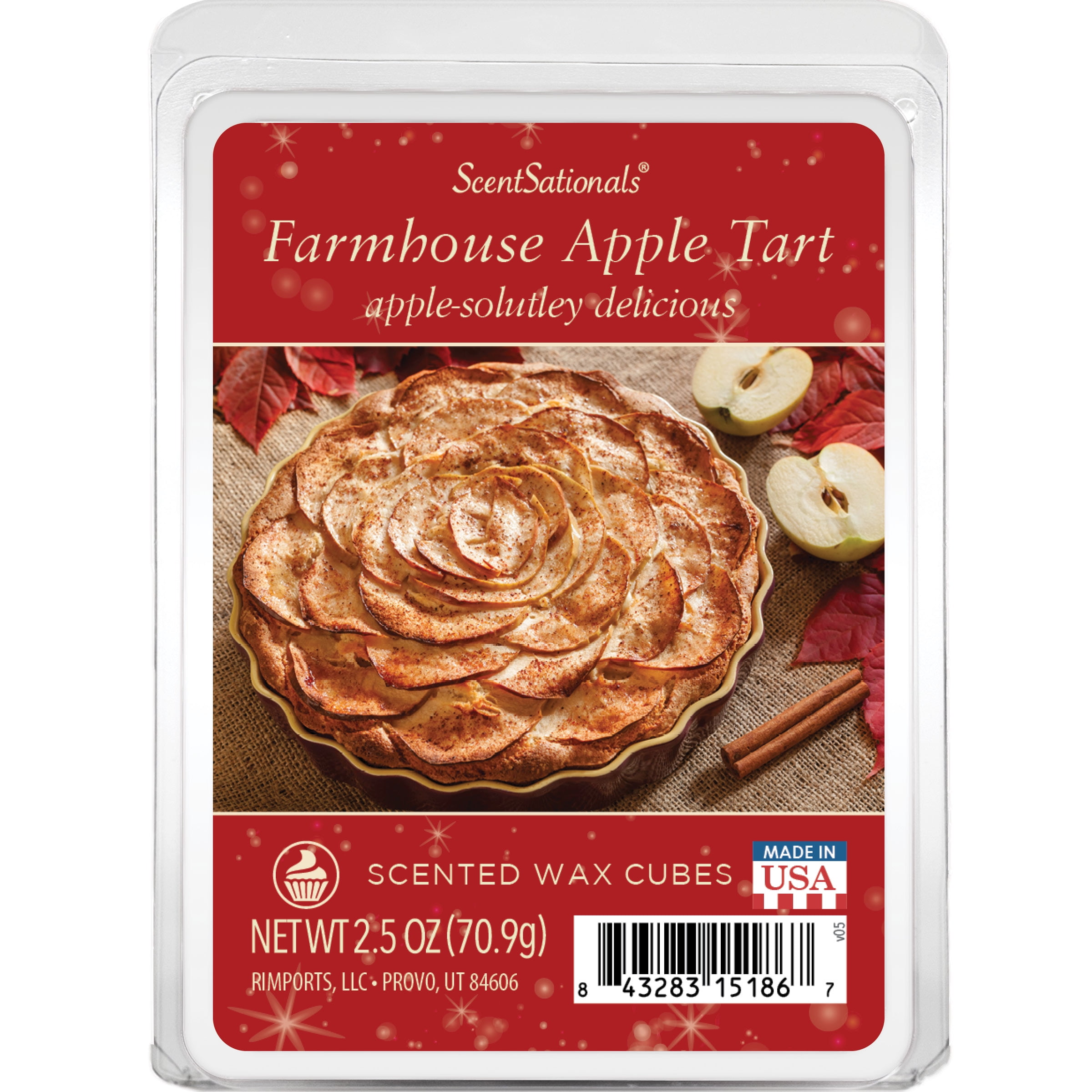 Farmhouse Apple Tart Scented Wax Melts, Scentsationals