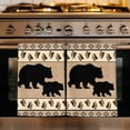 thumbnail image 1 of Farmhouse Bear Kitchen Towels Set of 1, Country Vintage Animals Paw Print Brown Absorbent Dish Towels for Kitchen, Microfiber Hand Towel, Quick Drying Tea Towel for Cleaning Decorative Dishcloths, 1 of 7