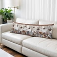thumbnail image 1 of Farmhouse Body Pillow Covers 20"x54", Western Texas Star American Country Berry Soft Brushed Microfiber Breathable Throw Pillow Covers, Decorative Pillowcase with Zipper for Couch Sofa Bedroom, 1 of 9