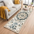 thumbnail image 1 of Farmhouse Boho Kitchen Runner Rug 2x6 Washable Runners for Hallway Non Slip Vintage Farmhouse Bohemia Pattern Art Large Area Rug Indoor Floor Carpet for Bathroom Laundry Entryway Bedroom Living Room, 1 of 8
