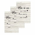 thumbnail image 1 of Farmhouse Butterfly Kitchen Dish Towels for Drying Dishes Set of 3, Rustic Retro Wooden Striped Waffle Weave Microfiber Hand Tea Bathroom Towels Quick Dry & Absorbent Towel 15.7x23.6, 1 of 7