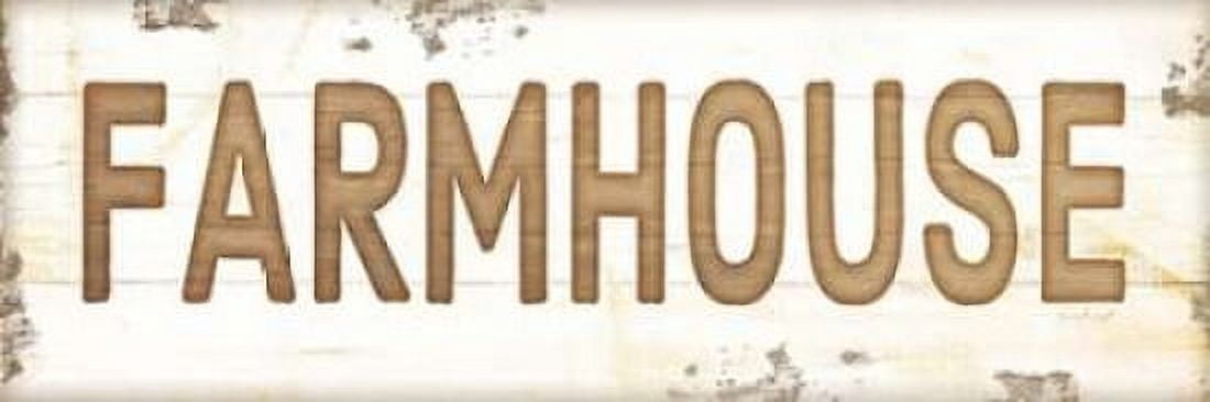 Farmhouse Canvas Art - Jennifer Pugh (8 x 24)