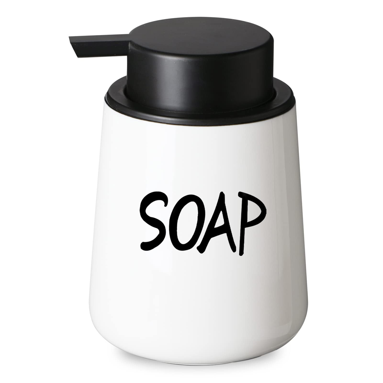 Farmhouse Ceramic Dish Soap Dispenser with Pump.Hand Soap Dispenser ...
