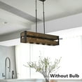 thumbnail image 1 of Farmhouse Chandelier 5-Light Pendant Light Kitchen Island Ceiling Light Fixture Without Bulb, 1 of 16
