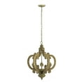 thumbnail image 1 of Farmhouse Chandelier,6-Light Wood Chandelier Pendant Light Fixture with Adjustable Chain for Dining Room Living Room Entryway,Bulb Not Included,Beige Brown Wood Lighting Lamps, 1 of 7