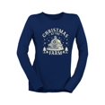 thumbnail image 1 of Farmhouse Christmas Rustic Holiday Women's Long Sleeve, 1 of 4