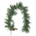 thumbnail image 1 of Farmhouse Christmas & Vine Decor: Rustic Natural Garland For Mantle Staircase And Holiday Home Accents, 1 of 9
