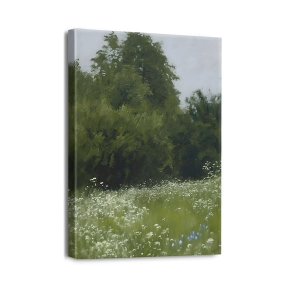 Farmhouse Cottagecore Gallery Wall Print12x16inch Vintage French Country Botanical Painting, Unframed Poster for Eclectic Room Aesthetics and Art Decor