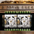 thumbnail image 1 of Farmhouse Cow Sheep Kitchen Towels Set of 3, Farm Animal Green Buffalo Plaid Absorbent Dish Towels for Kitchen, Microfiber Hand Towel, Quick Drying Tea Towel for Cleaning Decorative Dishcloths, 1 of 7