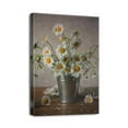thumbnail image 1 of Farmhouse Daisy Flowers Canvas Art: Add Vintage Appeal Beach-Themed Décor - Size 12x16., 1 of 7