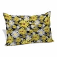 thumbnail image 1 of Farmhouse Daisy Pillow Protectors with Zipper Standard Size, Spring Watercolor Yellow White Floral Soft Brushed Microfiber Breathable Throw Pillow Covers, Pillowcase for Couch Sofa Bedroom 20"x26", 1 of 9
