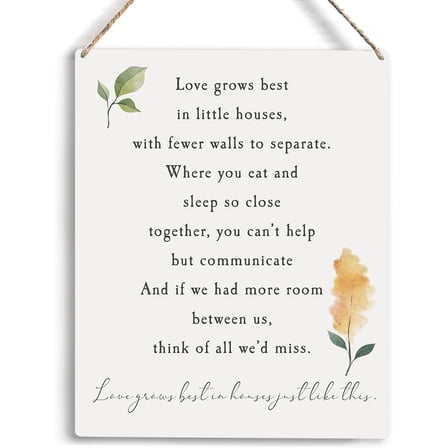 Farmhouse Decor Love Grows Best In Houses Just Like This Wooden Hanging Sign Farmhouse Bathroom Kitchen Bedroom Living Room Decor Home Wall Art Rustic Wood Sign 8x10 Inch