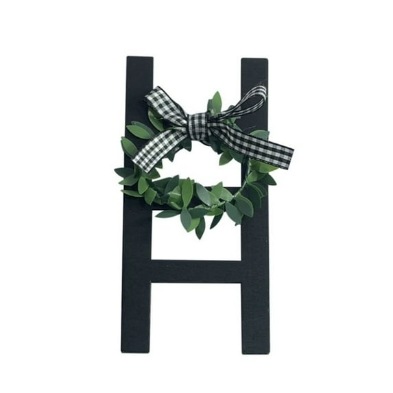 Farmhouse Decor Wall Decor Vintage Window Frame Ladder Ornament Wooden Frame Design for Warm and Retro Home Decoration