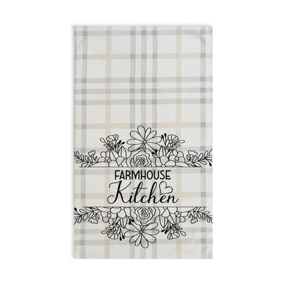 Farmhouse Decorative Hand Towel Kitchen & Bathroom Country Accessory