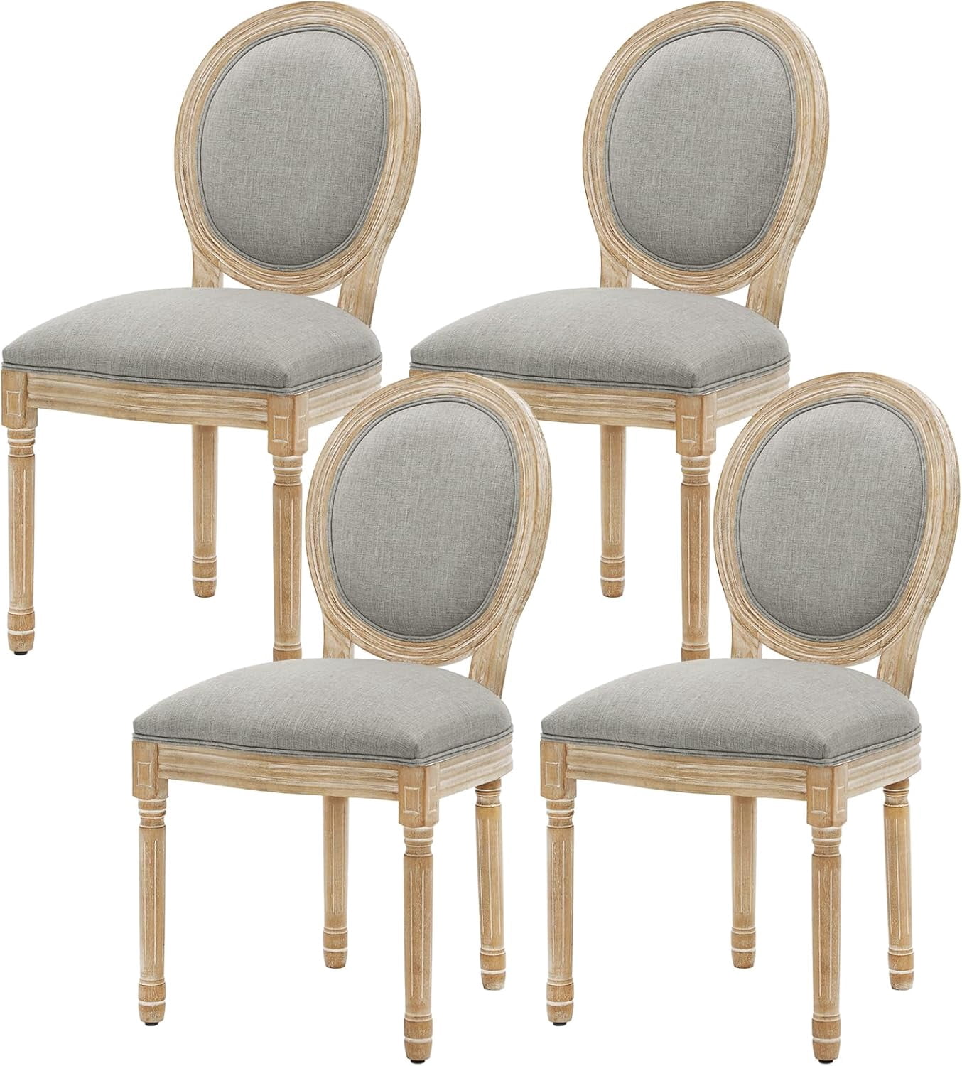 Farmhouse Dining Chairs Set of 2 French Country Kitchen Chairs with ...