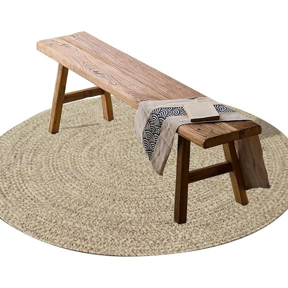 Farmhouse Entryway Wood Dining Bench Seat Wooden End of Bed Bench Indoor Narrow Window Bench for Bedroom Dining Table Living Room Kitchen Hallway(120cm(47.2in))