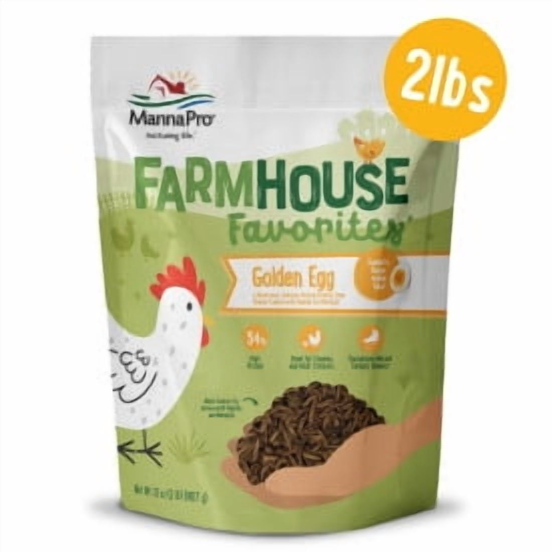 Farmhouse Favorites Golden Egg Poultry Treats 2lb