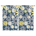 thumbnail image 1 of Farmhouse Floral Curtains 2 Panels, Blackout Window Drapes 52Wx84L, Rod Pocket Style for Living Room and Bedroom, Easy to Install, 1 of 2