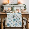 thumbnail image 1 of Farmhouse Flower Cotton Linen Table Runner, Washable Table Runners for Kitchen, Dining Room, Holiday, Home Party Table Decor, 13x48 Inches, 1 of 9