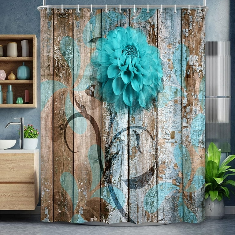 https://i5.walmartimages.com/seo/Farmhouse-Flower-Floral-Shower-Curtain-Teal-Barn-Wood-Curtain-Set-Country-Turquoise-Blue-Brown-Fabric-Hooks-69x70inch_5baa7e82-6e1d-4d57-b44e-09e7bf135df1.8efc8dc2fd2327cbe75d64d5fbb48edb.jpeg?odnHeight=768&odnWidth=768&odnBg=FFFFFF