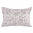 thumbnail image 1 of Farmhouse Flower Throw Pillow Cover 24 x 36 Inch Decorative Pillow Cover Botanical Vintage Purple Leaf Plant Lumbar Pillowcase Seasonal Rectangle Cushion Case for Couch Sofa Bed Living Room, 1 of 7