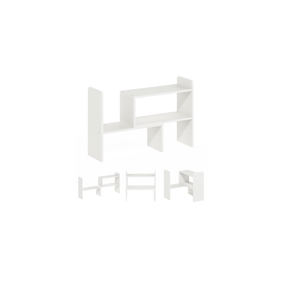 Farmhouse Fresh 5-Cube No Tool Assembly Open Shelf 9.4D x 19.5W x 31.5H Inches Spacious Storage with Easy Assembly for Any Room