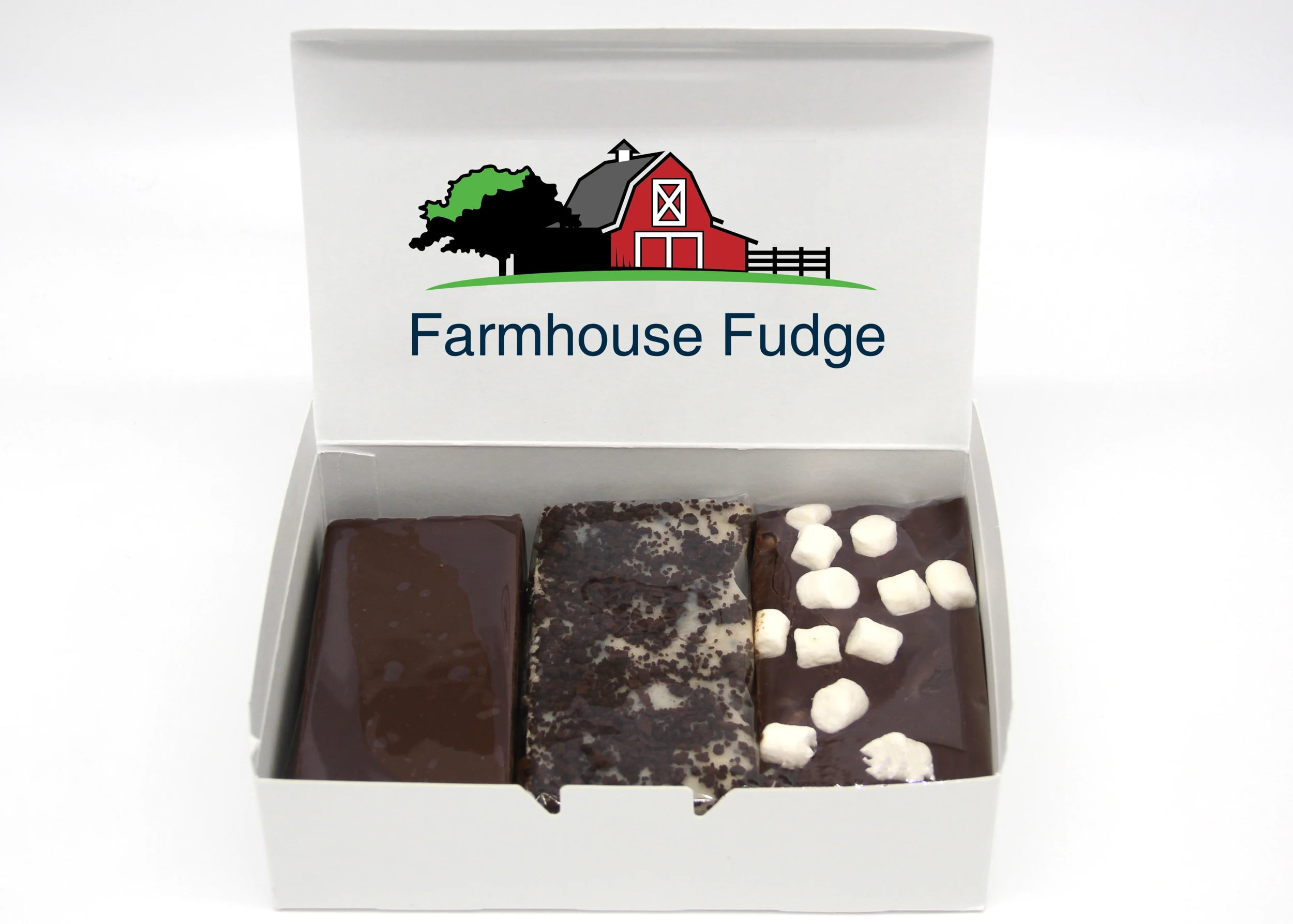 Farmhouse Fudge Homemade Classics Fudge 3 Piece Box (24 Ounces