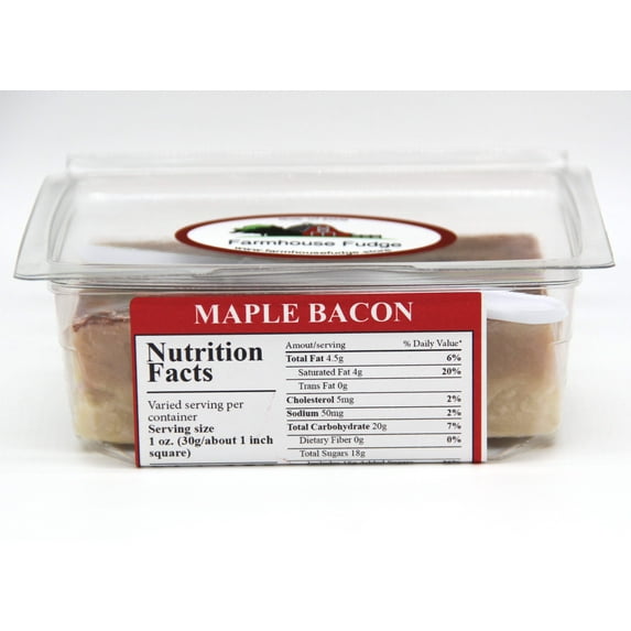Farmhouse Fudge: Maple Bacon Fudge (8 Ounces)