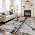 thumbnail image 1 of Farmhouse Gate Large Area Rugs 8x10 ft Vintage Country Grey Farmhouse Door Washable Rug Non Slip Indoor Carpet Absorbent Floor Mat for Living Room Bedroom Dining Room, 1 of 9
