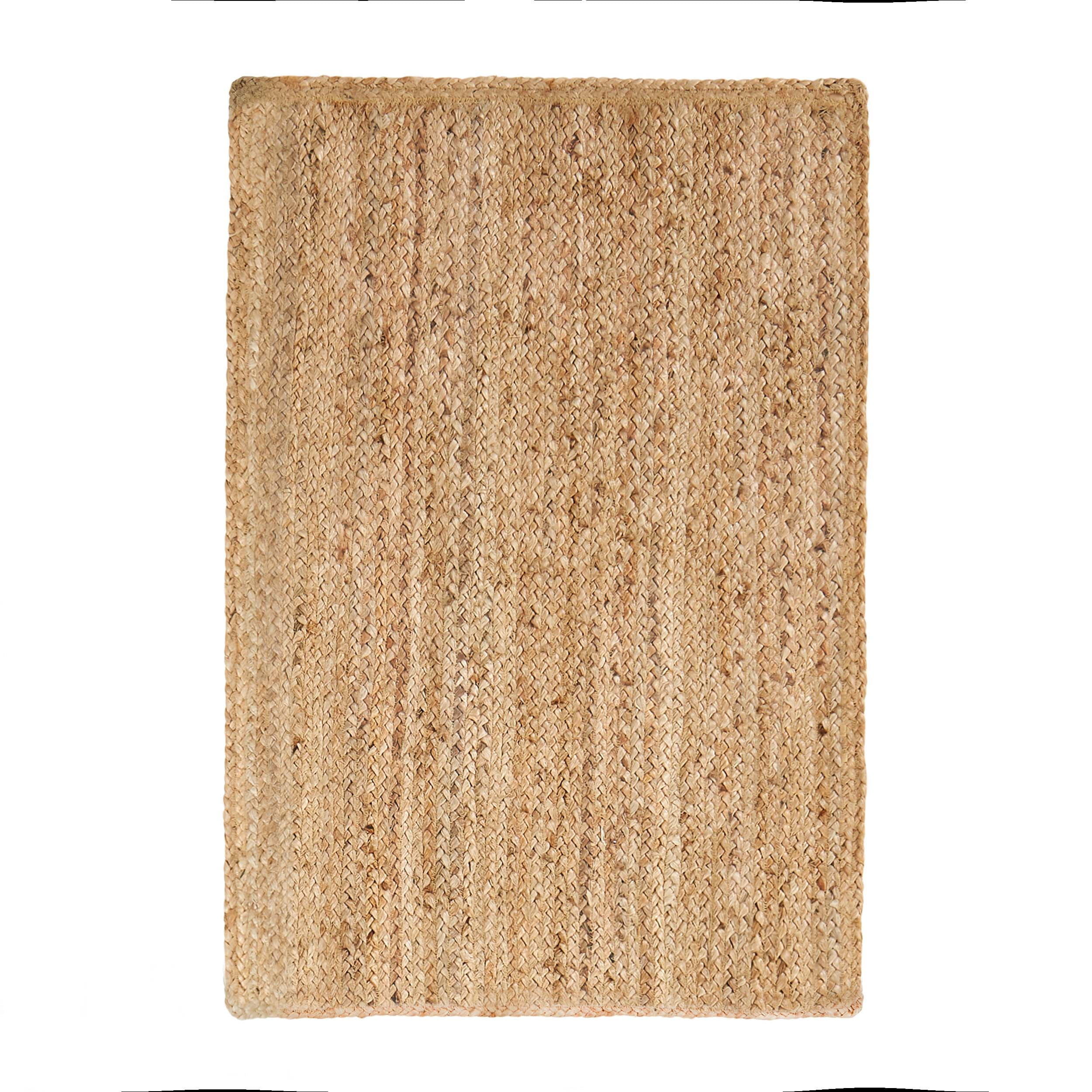 Farmhouse Handwoven Natural Jute Area Rug, 2' x 4' - Walmart.com